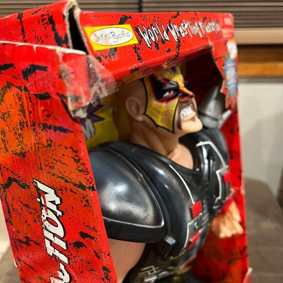 JAKKS WWF BONE CRUNCHIN' BUDDIES LEGION OF DOOM ANIMAL RARE - Picture 4 of 10